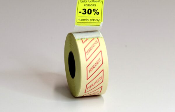 Hinnoitteluetiketti -30 % (3030040)